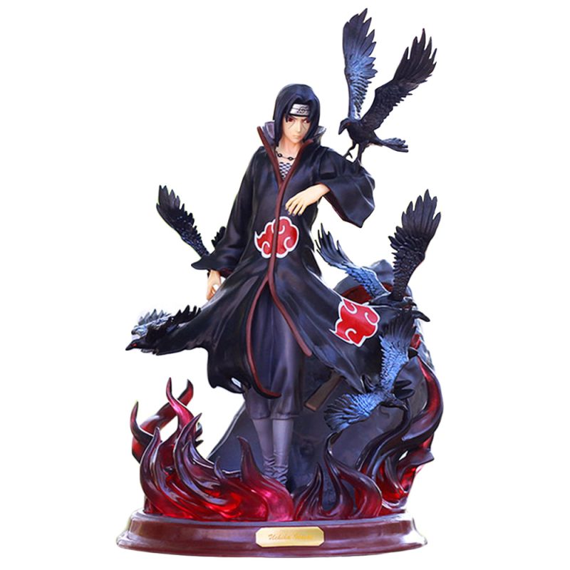 Naruto Anime Figure Uchiha Itachi Pvc Action Figure Toy Naruto Shippuden Uchiha Itachi And Crow Collection Naruto Shop España La tienda de artículos de Naruto número 1 en España