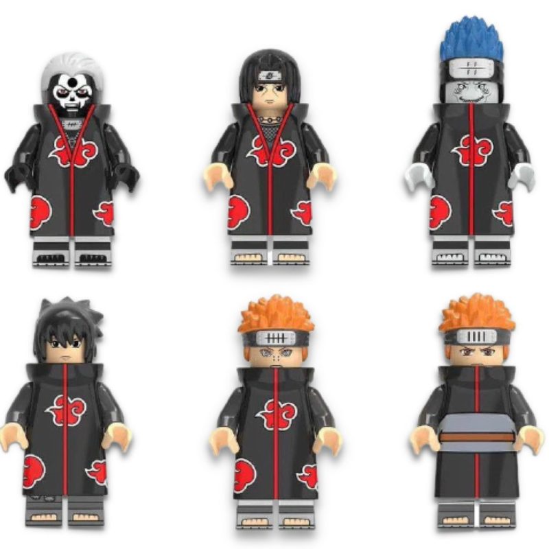 Pack de Figuras LEGO Akatsuki