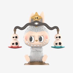 Labubu Weegschaal Beeldje – Constellation Collectie