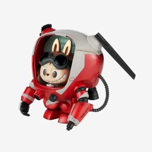 Labubu × Kow Yokoyama Fliege Flame Figurine – Gelimiteerde Designer Collectie