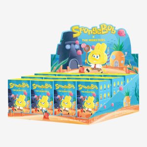 Labubu × SpongeBob Blind Box Set (12 stuks) – Volledige Collectie + Kans op Secret Edition