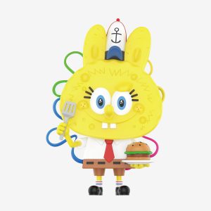 Labubu × SpongeBob Champion Chef Figurine – Exclusief Verzamelfiguur