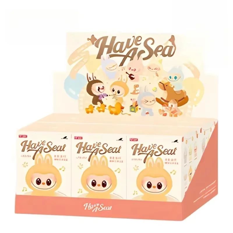 Labubu Vinyl Plush Blind Box – Have a Seat Serie | 6 Figuren + Kans op Secret Edition