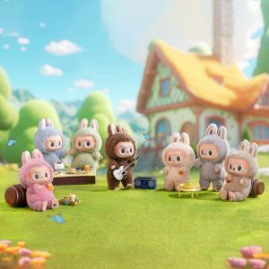 Labubu Vinyl Face Blind Box – Exciting Macaron Serie (Set van 6 Figuren)