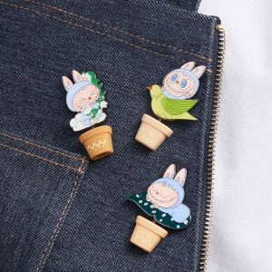 Labubu Blind Box Badge – Fall In Wild Serie | Gelimiteerde Editie | Botanische Verrassing
