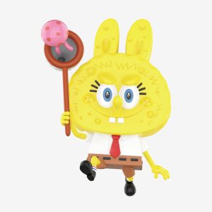 Labubu × SpongeBob Blind Box Set (12 stuks) – Volledige Collectie + Kans op Secret Edition