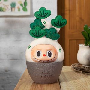 Labubu Pine Vinyl Beeldje – Secret Edition (Naughty Plants Serie, 1/72)