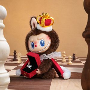 Labubu Royal Plush Doll – Let’s Checkmate Serie | Luxe Collector Pluche (30 cm)