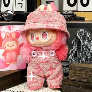 Pink Pop Set voor Labubu – Zachte en Modieuze Stijl