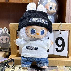 Pastel Fruitkostuum voor Labubu – Kers & Konijntje Editie