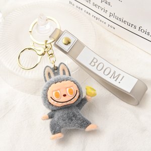 Labubu Sleutelhanger Kawaii – Pluche Accessoire met BOOM! Hoofdband
