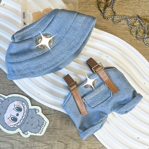 Labubu Denim Chill Sky Editie – Comfortabele en Urban Stijl