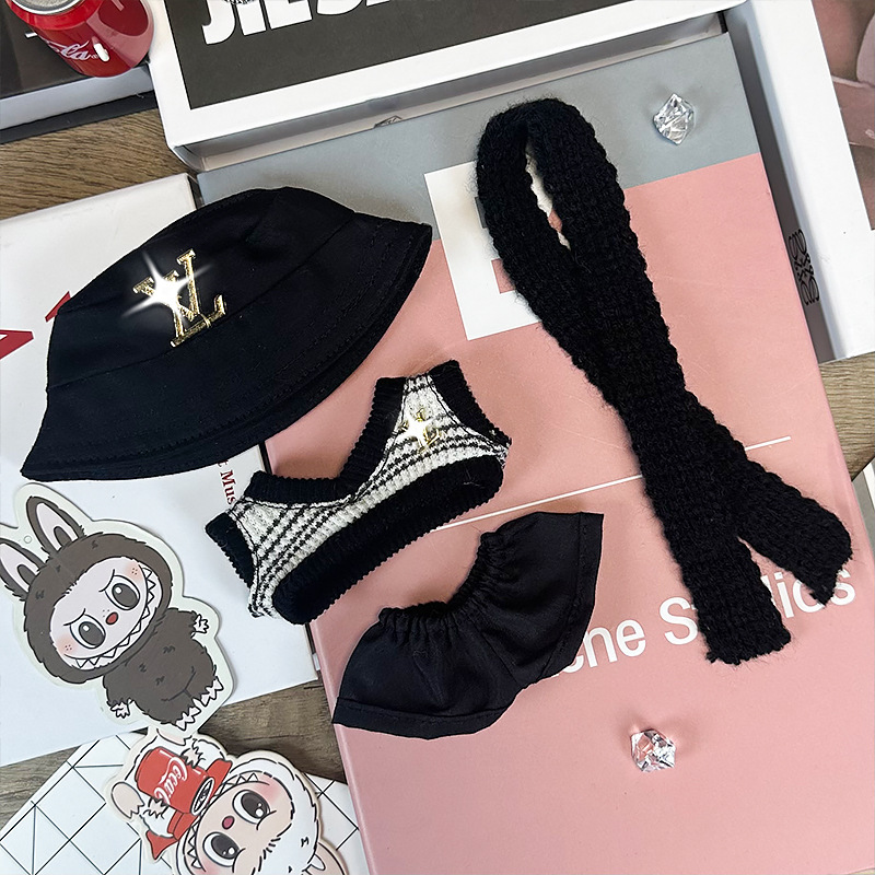 Labubu Bohemian Linen – Elegante Bloemenstijl in Beige - Afbeelding 2