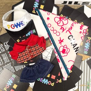 Retro Colour Pop Set voor Labubu – Vintage Stijl met Een Gedurfde Uitstraling