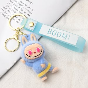 Labubu Sleutelhanger Kawaii – Origineel Pluche Accessoire met BOOM! Hoofdband