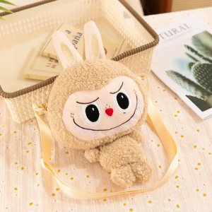 Labubu Schoudertas Pluche – Konijn Editie | Kawaii Accessoire & Collector