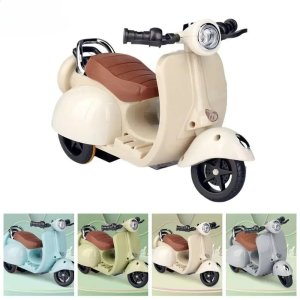 Mini Elektrische Scooter Speelgoed voor Labubu – Retro Kawaii Accessoire
