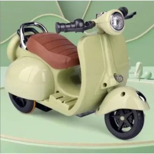 Mini Elektrische Scooter Speelgoed voor Labubu – Retro Kawaii Accessoire