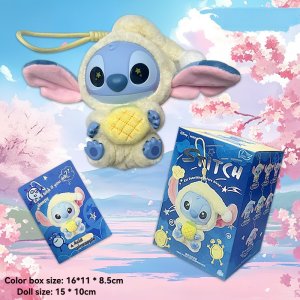 Labubu x Stitch Blind Box Serie – Eet iets voor het slapengaan