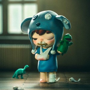 Hirono Mime Series Figuren | Designer Art Toys Blind Box Collectie