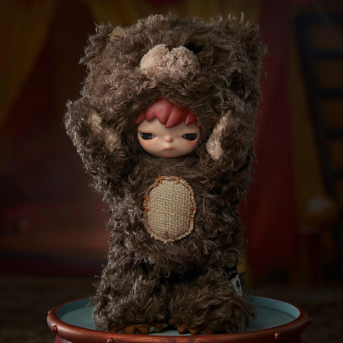 Hirono Bear Vinyl Plush Doll | Designer Art Knuffel Collectible - Afbeelding 6