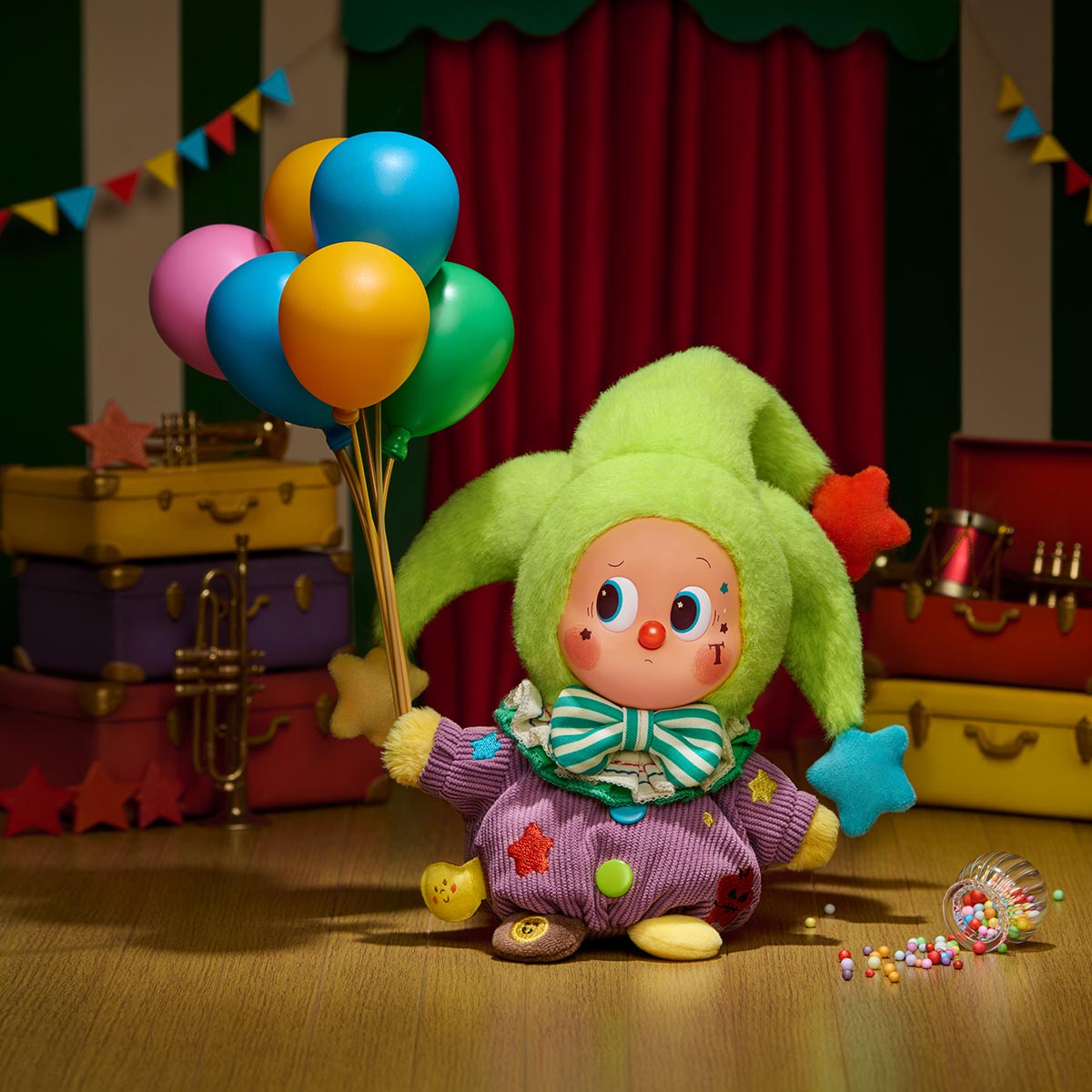 Why So Serious Vinyl Plush Blind Box – Verzameling van Clown Collectibles (8 Ontwerpen + Geheimen) - Afbeelding 9