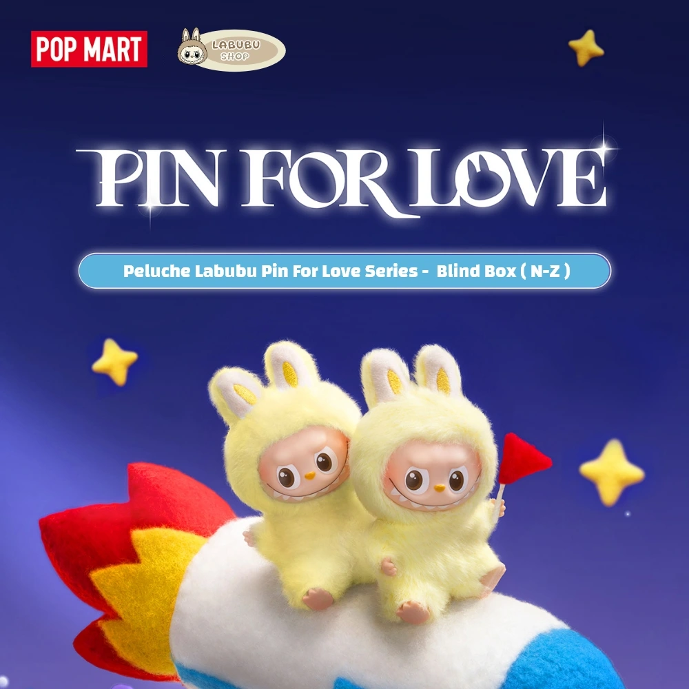 Labubu Pin For Love Serie – Blind Box (N-Z Collectie) Verrassingsfigurines - Afbeelding 3