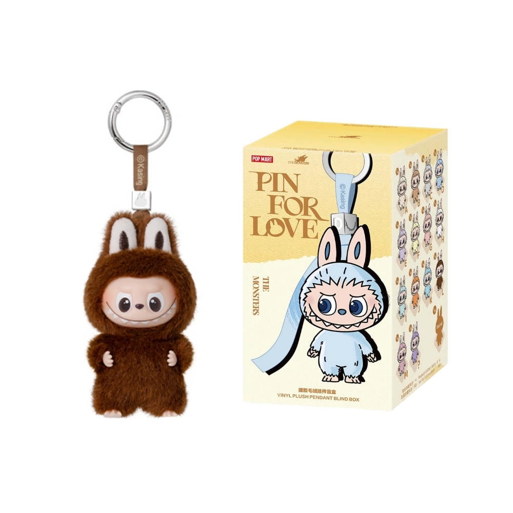 Labubu L Pluche – Pin For Love Serie Figurine (A-M Collectie)