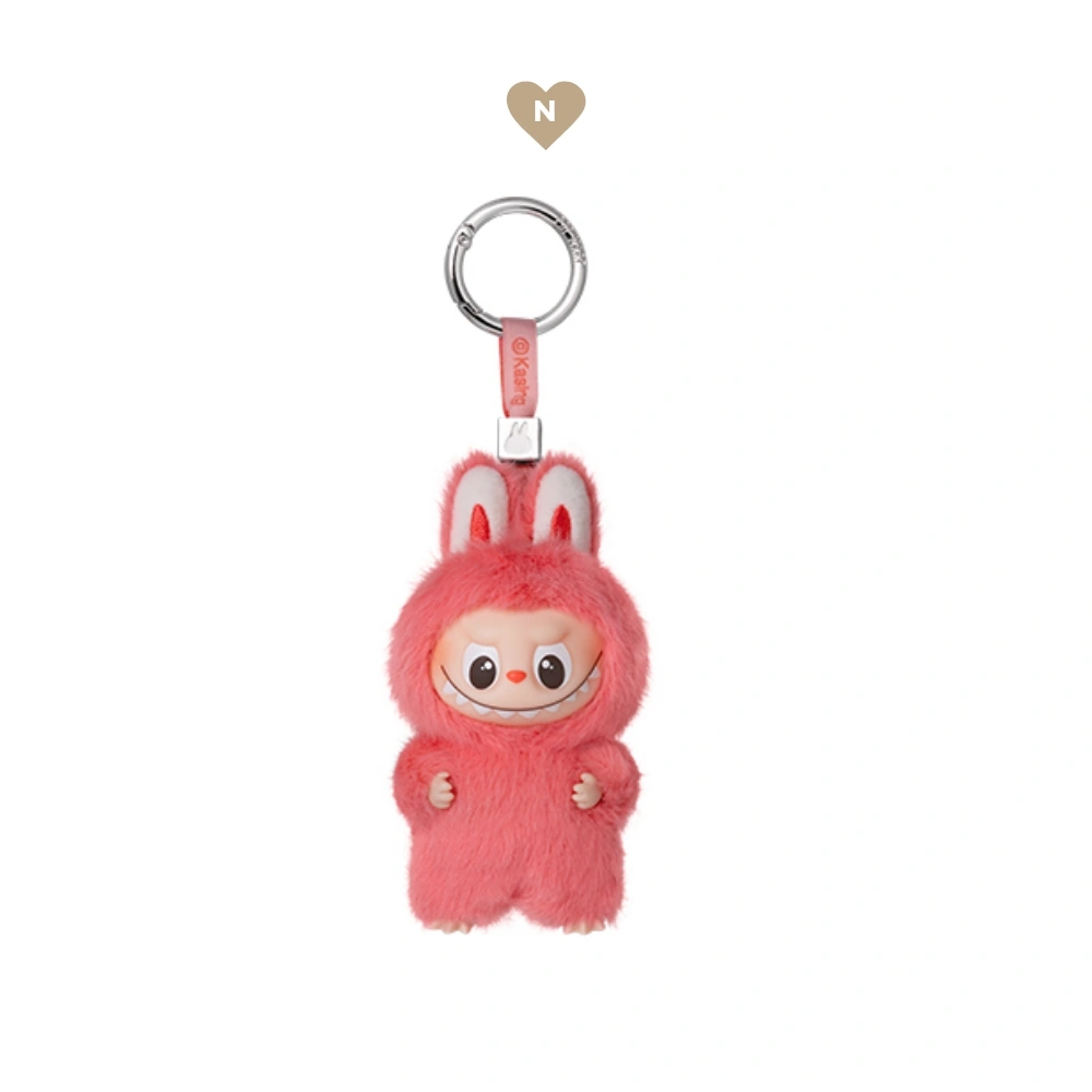 Labubu N Pluche – Pin For Love Serie Figurine (N-Z Collectie) - Afbeelding 2
