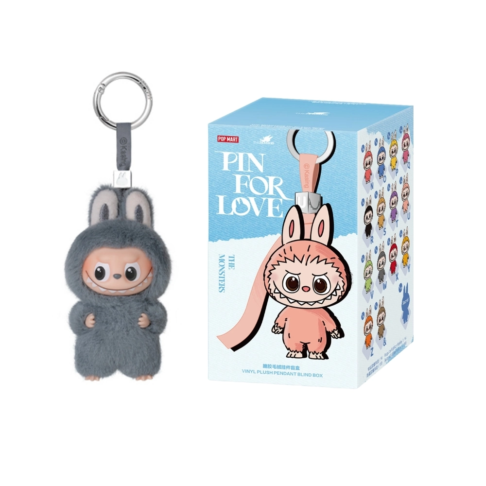Labubu W Pluche – Pin For Love Serie Figurine (N-Z Collectie)
