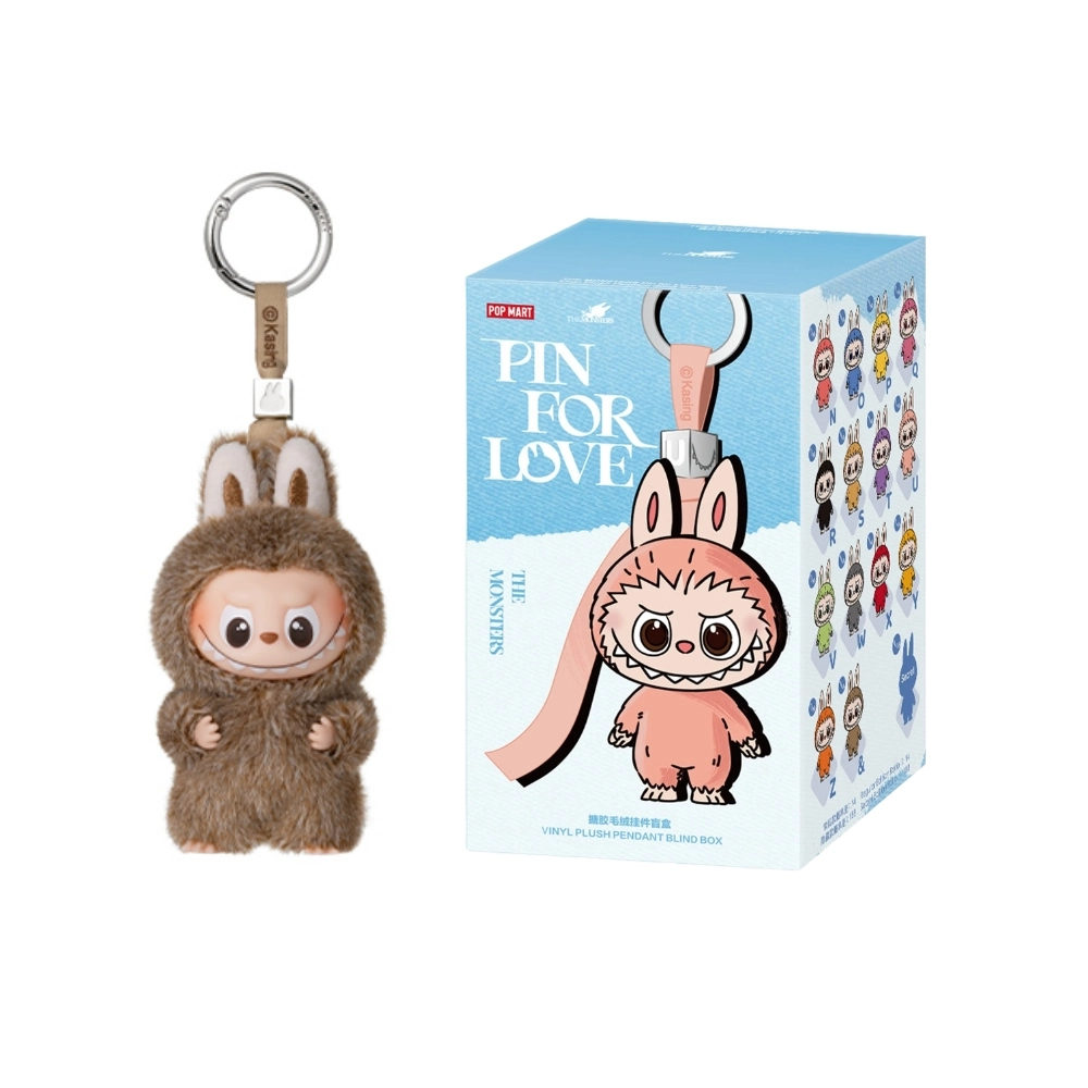 Labubu & Pluche – Pin For Love Serie Figurine (N-Z Collectie)