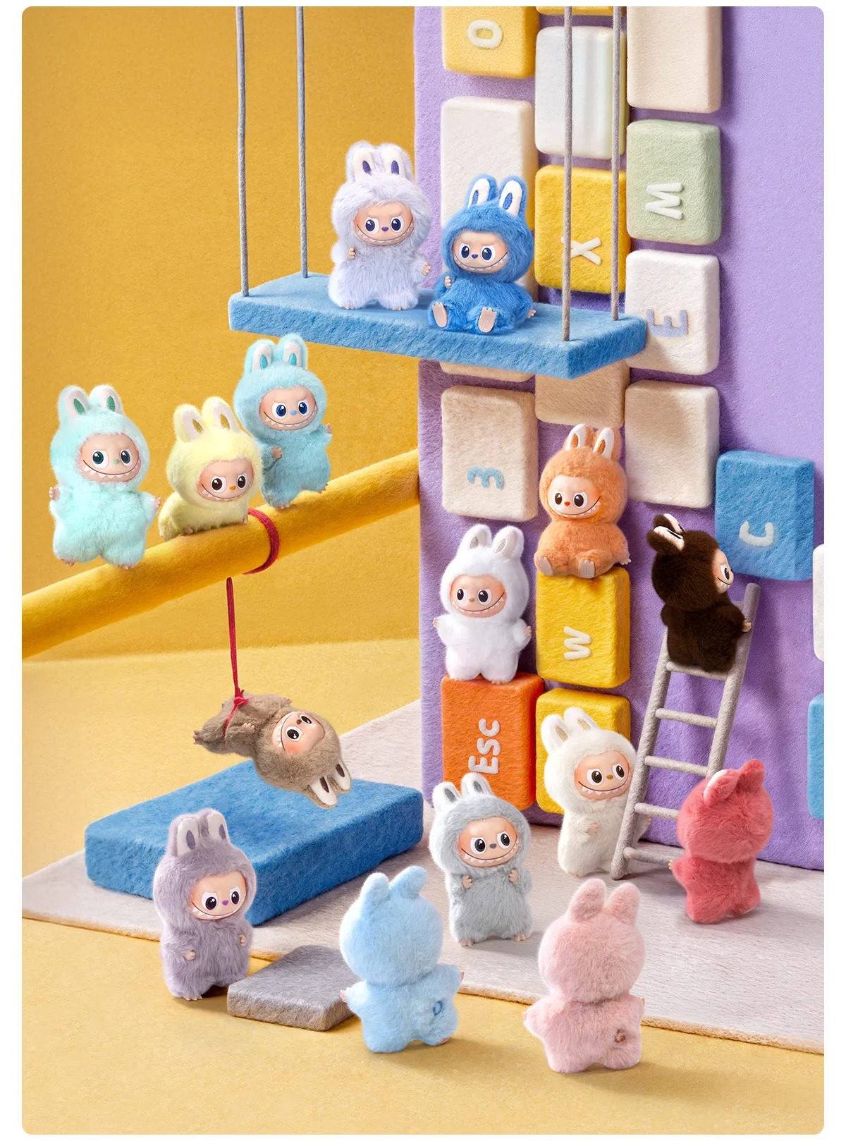 Labubu Pin For Love Serie – Blind Box (N-Z Collectie) Verrassingsfigurines - Afbeelding 10