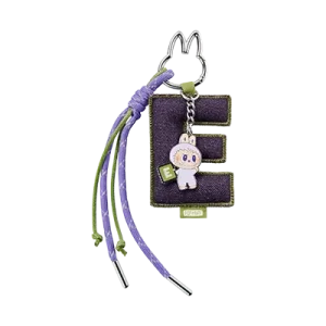 Labubu Letter Pendant “E” – Pin for Love Blind Box Collectible