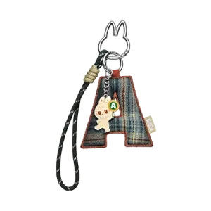 Labubu Letter Pendant “A” – Pin for Love Blind Box Collectible