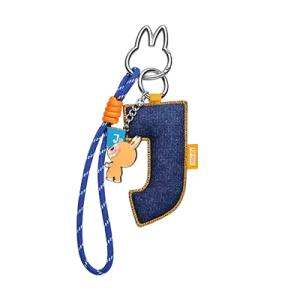 Labubu Letter Pendant “J” – Pin for Love Blind Box Collectible