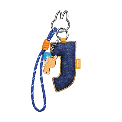 Labubu Letter Pendant “J” – Pin for Love Blind Box Collectible