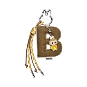 Labubu Letter Pendant “B” – Pin for Love Blind Box Collectible