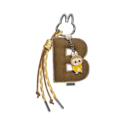 Labubu Letter Pendant “B” – Pin for Love Blind Box Collectible