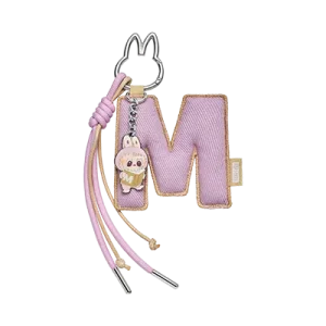 Labubu Letter Pendant “M” – Pin for Love Blind Box Collectible