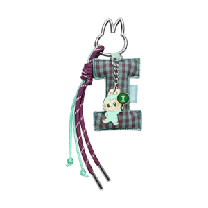 Labubu Letter Pendant “I” – Pin for Love Blind Box Collectible