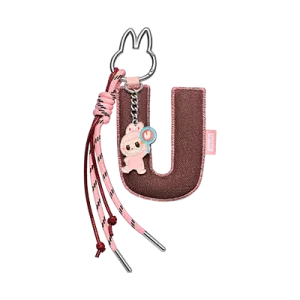 Labubu Letter Pendant “U” – Pin for Love Blind Box Collectible