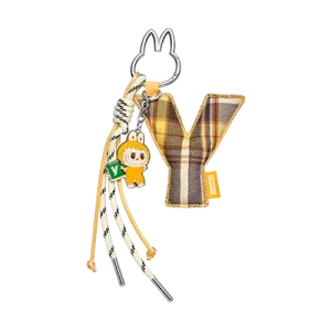Labubu Letter Pendant “Y” – Pin for Love Blind Box Collectible