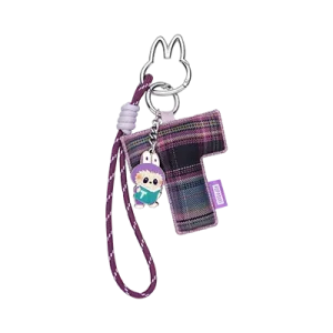 Labubu Letter Pendant “T” – Pin for Love Blind Box Collectible