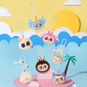 The Monsters Party Reversible Plush Blind Box – Schattige Verzamelbare Pluche Sleutelhangers