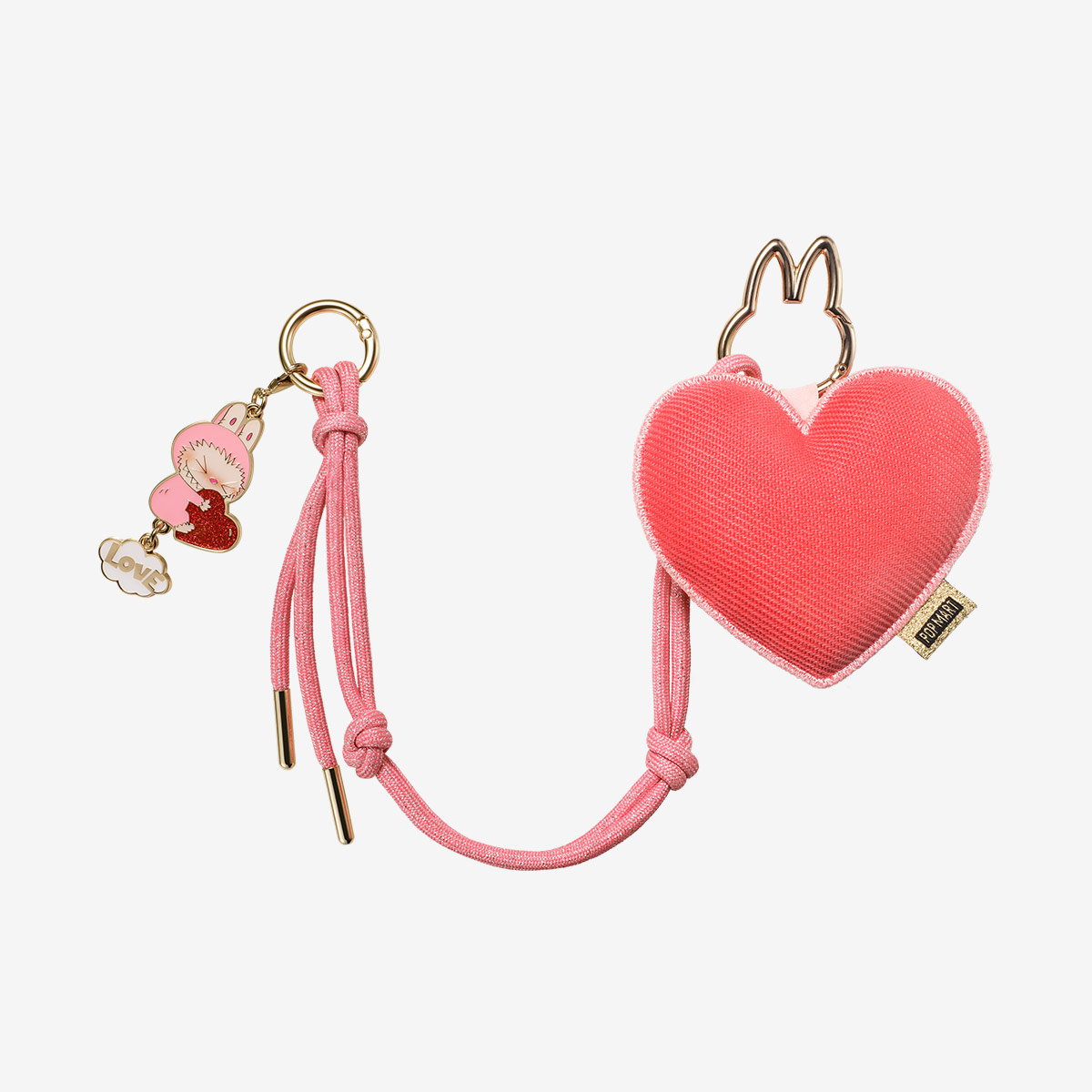 Labubu Letter Pendant ❤️ Heart Secret Edition – Pin for Love Collectible