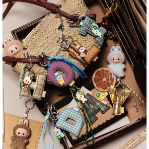 Labubu Letter Pendant OMG! Secret Edition – Pin for Love Blind Box (N–Z)