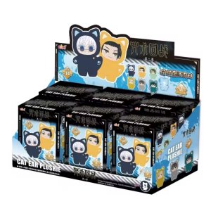 Jujutsu Kaisen Cat Ear Plushie Blind Box – Schattige Mini Pluche Collectie