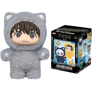 Jujutsu Kaisen Cat Ear Plushie Blind Box – Schattige Mini Pluche Collectie