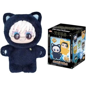 Jujutsu Kaisen Cat Ear Plushie Blind Box – Schattige Mini Pluche Collectie